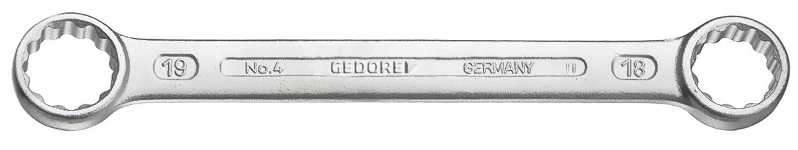 Image de Doppelringschlüssel DIN837B 16x17mm Gedore