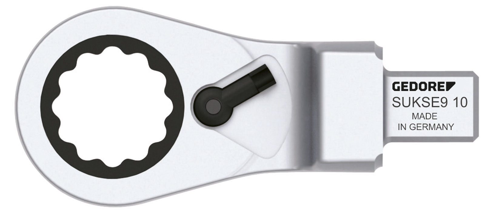 Image de SUKSE9 17 Einsteck-Ringratschenschlüssel, umschaltbar SE 9x12, 17 mm