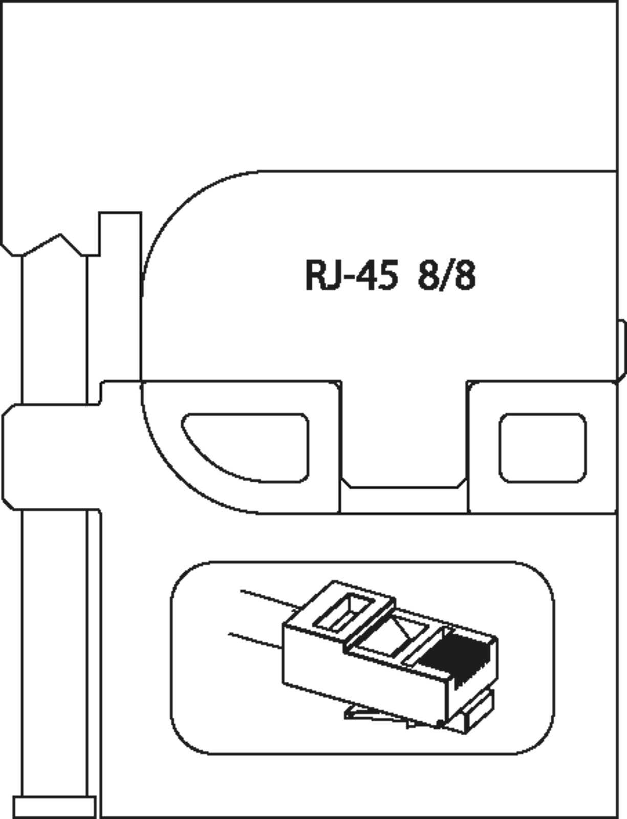 Image de 8140-16 Modul-Einsatz RJ 45