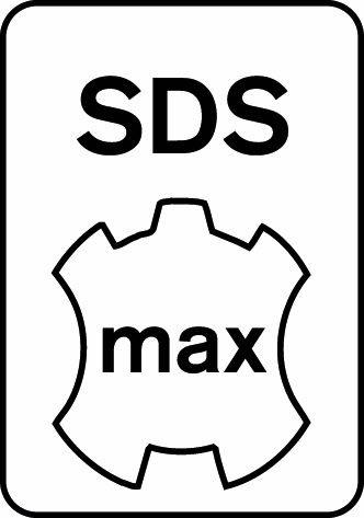28 x 600 x 820 mm Bosch Saugbohrer SDS-max-9 SpeedClean