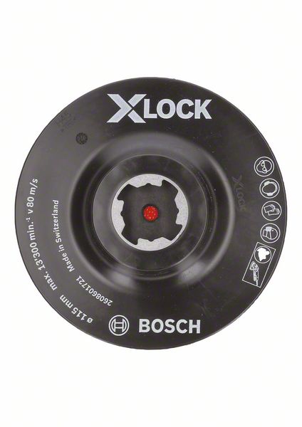 Image de X-LOCK Stützteller, 115 mm, Klettverschluss