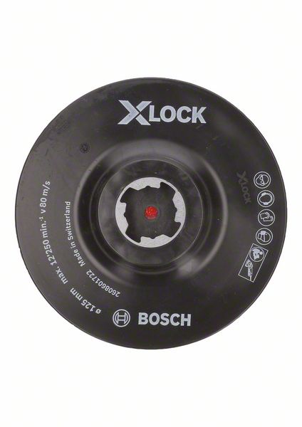 Image de X-LOCK Stützteller, 125 mm, Klettverschluss