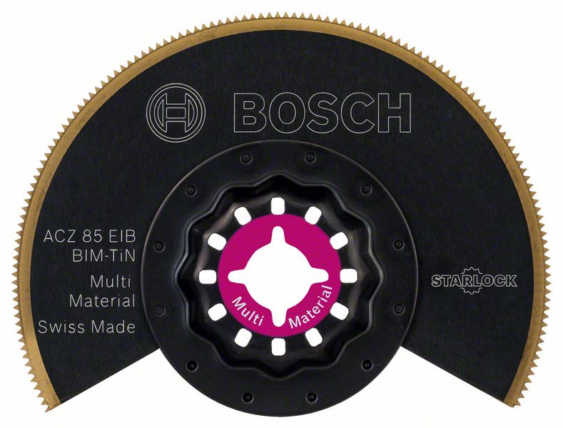 Bild von BIM-TiN Segmentsägeblatt ACZ 85 EIB, Multi Material, 85 mm, 10er-Pack