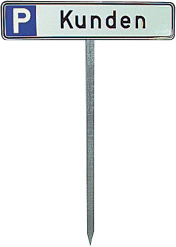 Image de Einschlagpfosten H750 mm für Parkplatzschild