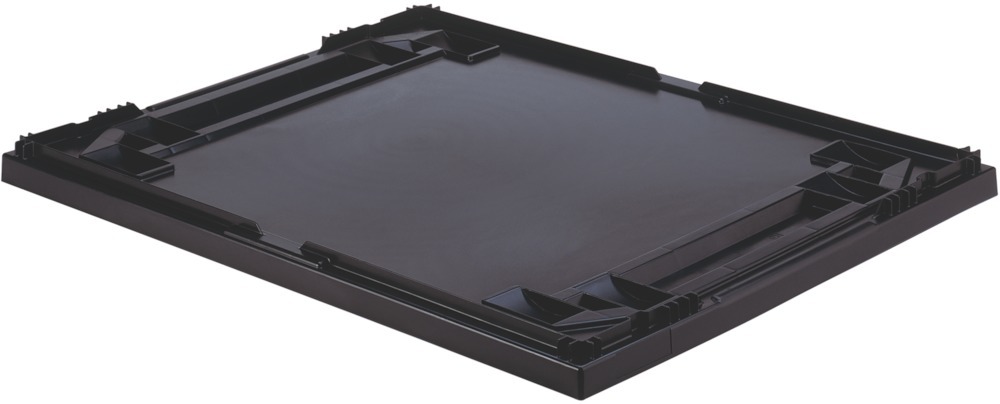 Bild von Auflagedeckel schwarz für Kastenmaß B600xT400mm