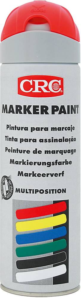 Image de MARKER PAINT, Leucht-Rot Spraydose 500 ml