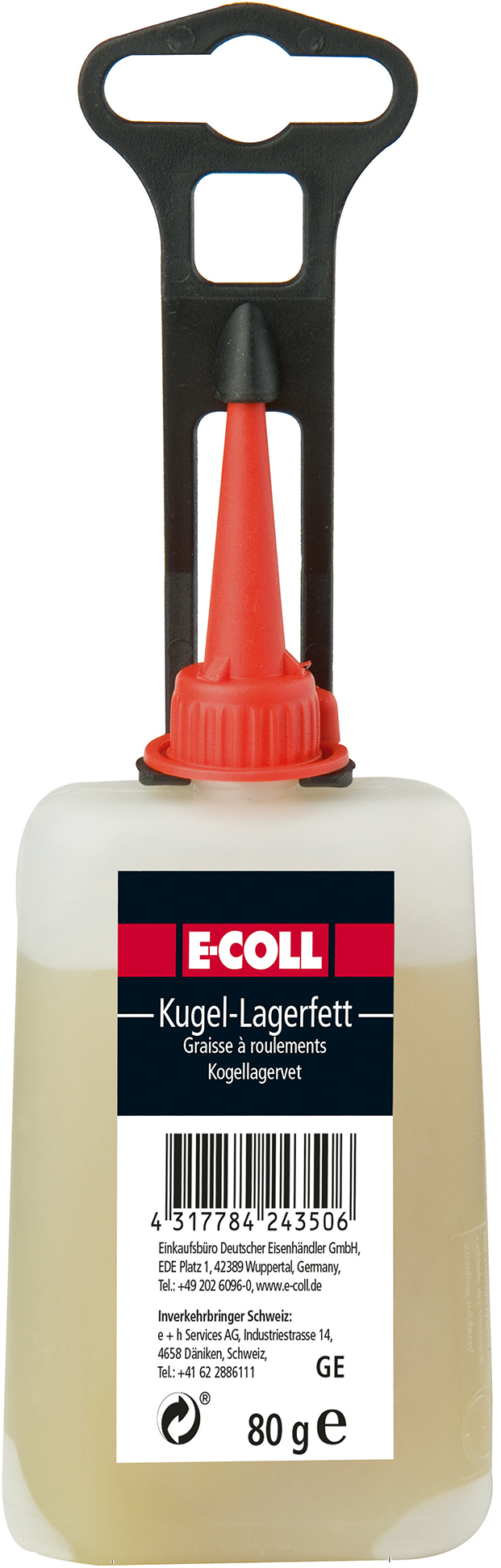 Image de Kugellagerfett 80g Flasche E-COLL