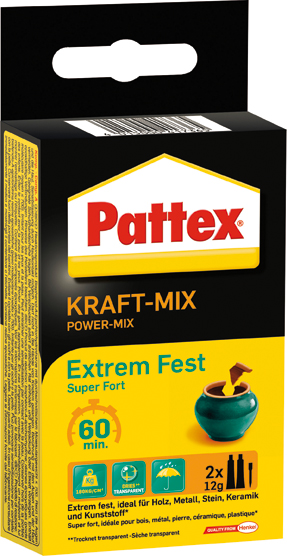 Image de Pattex KraftMix Fest Tube2x11ml