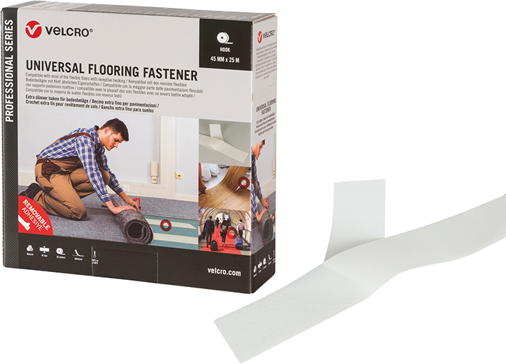Images de la catégorie VELCRO® Kunststoffhaken Universal Flooring Fastener