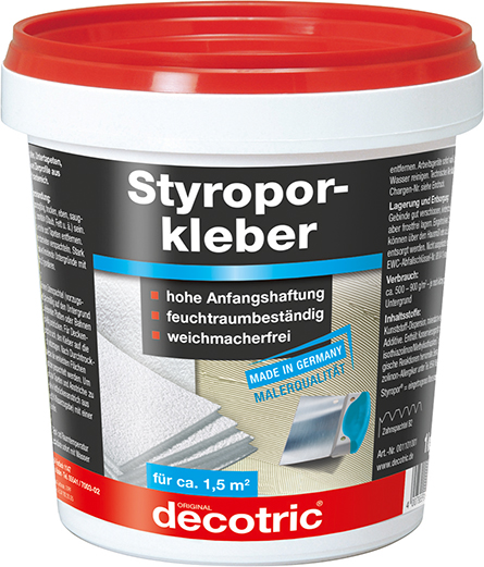 Picture for category decotric Styropor®- und Renoviervlies-Kleber