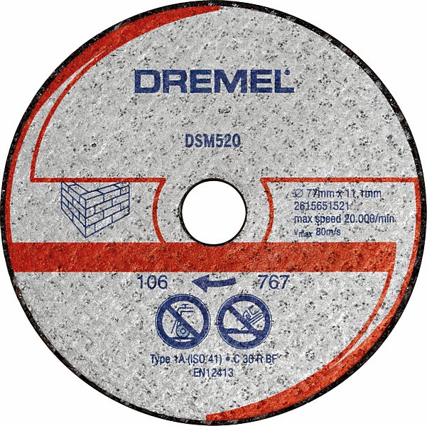Bild von DREMEL® DSM20 Mauerwerk-Trennscheibe