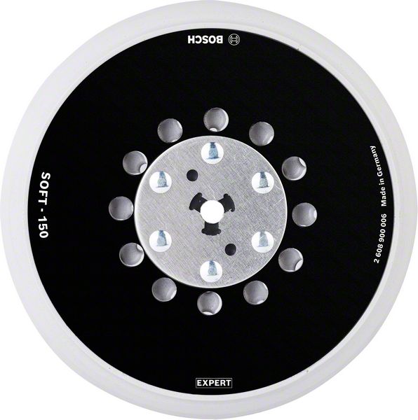 Bild von EXPERT Multihole Universalstützteller, 150 mm, Weich. Für Exzenterschleifer