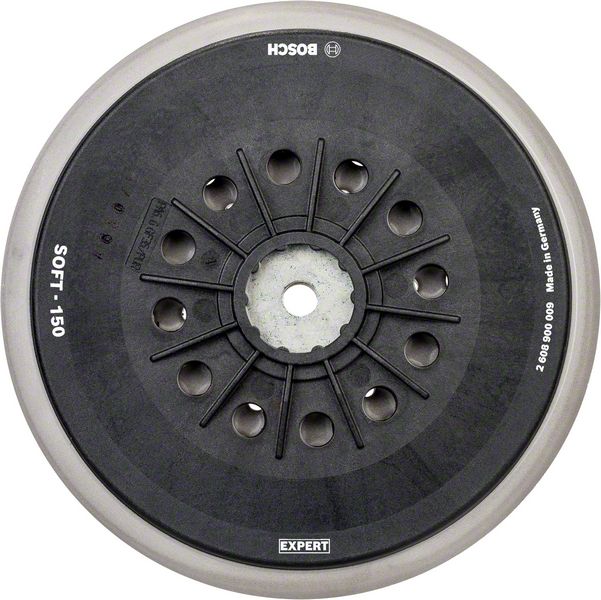 Bild von EXPERT Multihole Stützteller für Bosch, 150 mm, Weich. Für Exzenterschleifer