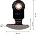 Bild von EXPERT Corner Blade MATI 68 RD4 Blatt für Multifunktionswerkzeuge, 68 x 30 mm. Für oszillierende Multifunktionswerkzeuge