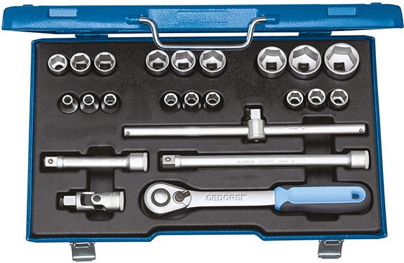 Bild von Steckschlüssel-Satz 1/2" 19EMU-20 23-teilig Gedore