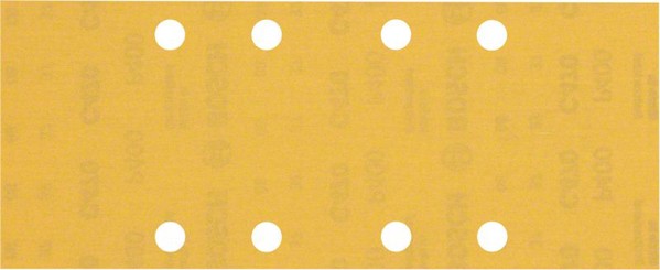 Bild von EXPERT C470 Schleifpapier mit 8 Löchern für Schwingschleifer, 93 x 230 mm, G 400, 10-tlg.. Für Exzenterschleifer