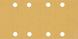Bild von EXPERT C470 Schleifpapier mit 8 Löchern für Schwingschleifer, 93 x 186 mm, G 180, 10-tlg.. Für Exzenterschleifer