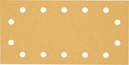 Bild von EXPERT C470 Schleifpapier mit 14 Löchern für Schwingschleifer, 115 x 230 mm, G 80, 10-tlg.. Für Exzenterschleifer