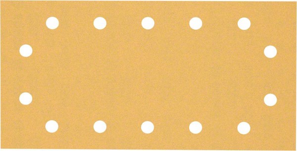 Bild von EXPERT C470 Schleifpapier mit 14 Löchern für Schwingschleifer, 115 x 230 mm, G 120, 10-tlg.. Für Exzenterschleifer