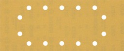 Bild von EXPERT C470 Schleifpapier mit 14 Löchern für Schwingschleifer, 115 x 280 mm, G 320, 10-tlg.. Für Exzenterschleifer
