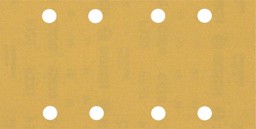 Bild von EXPERT C470 Schleifpapier mit 8 Löchern für Schwingschleifer, 93 x 186 mm, G 320, 10-tlg.. Für Exzenterschleifer