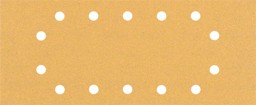 Bild von EXPERT C470 Schleifpapier mit 14 Löchern für Schwingschleifer, 115 x 280 mm, G 100, 10-tlg.. Für Exzenterschleifer
