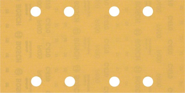Bild von EXPERT C470 Schleifpapier mit 8 Löchern für Schwingschleifer, 93 x 186 mm, G 400, 50-tlg.. Für Exzenterschleifer