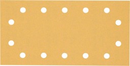 Bild von EXPERT C470 Schleifpapier mit 14 Löchern für Schwingschleifer, 115 x 230 mm, G 120, 50-tlg.. Für Exzenterschleifer