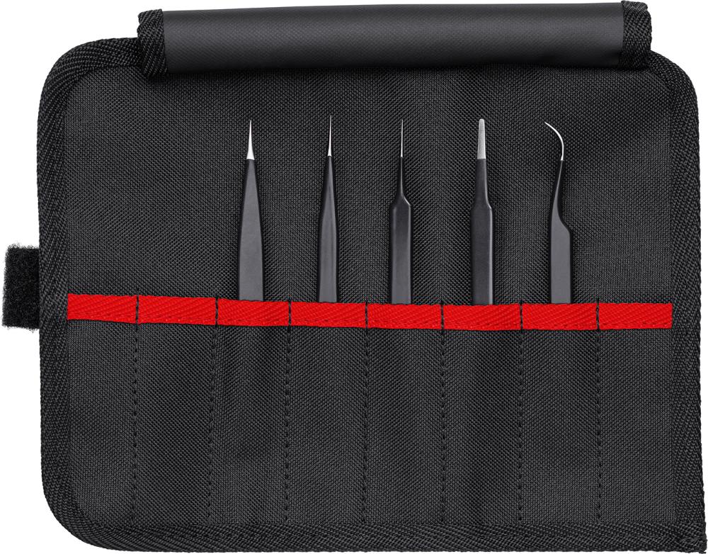 Picture of Universalpinzetten-Set ESD 5tlg. 92 00 01 ESD KNIPEX