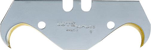 Picture of Hakenklinge TiN 55,6x18,9x0,65mm Pack a 10 Stück LUTZ BLADES