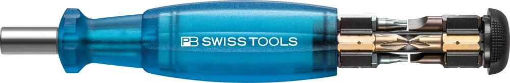 Image de Magazin-Bithalter blau 8-teilig Schlitz, PH, TX PB Swiss Tools