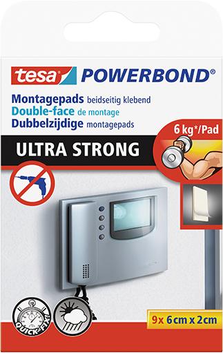 Picture of TESA POWERBOND PADS 9 X 0,06 M : 20 MM