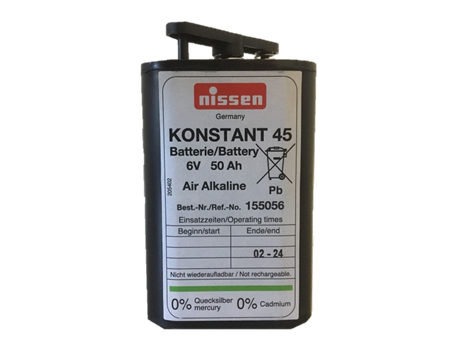 Bild von Blockbatterie KONSTANT 45 6V, 45-50 AH Longlife für Warnleuchten 