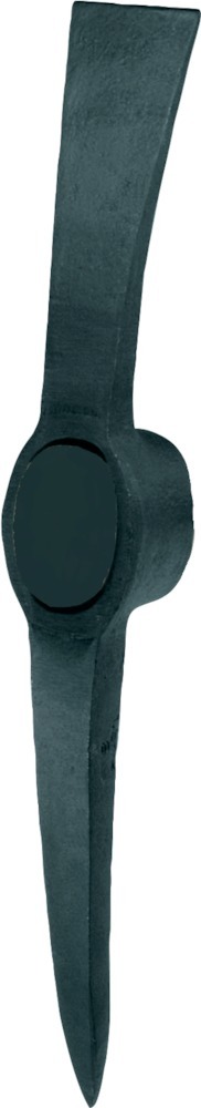 Image de Kreuzhacke Stahl schwarz lackiert 3,5 kg