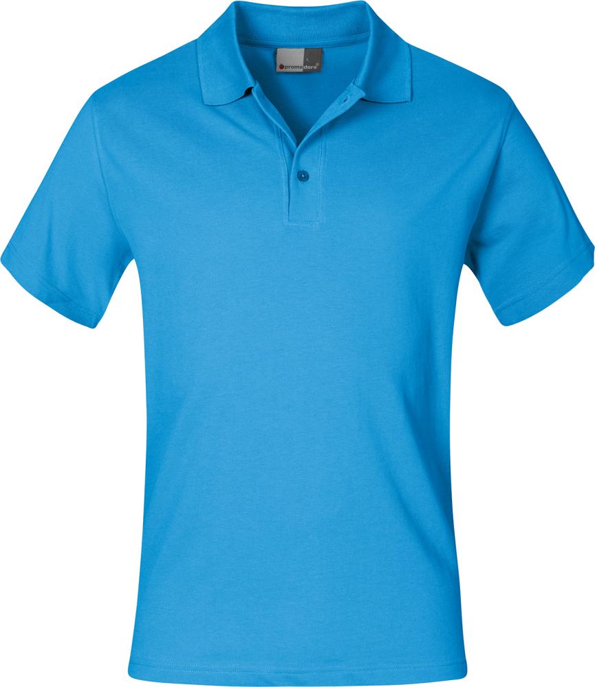 Image de Poloshirt, Gr. M, turquoise